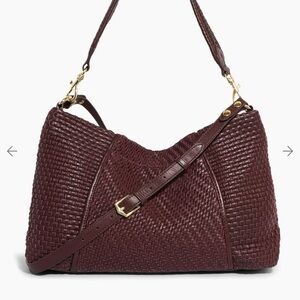 Aimee Kestenberg Woven Leather Shoulder Bag